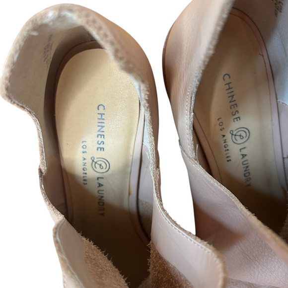 Chinese Laundry Carlita Women's Bootie- Slip on Peep Toe Booties- Size 8.5 - Picture 10 of 11